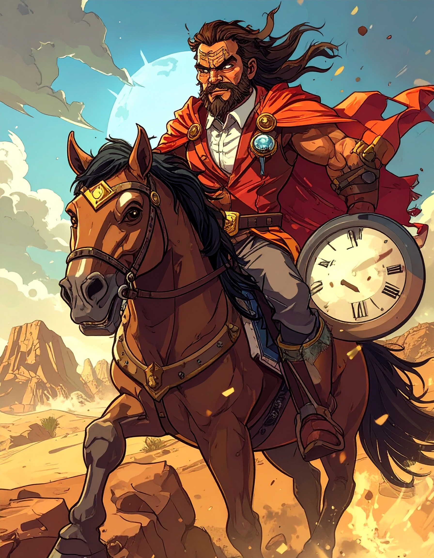 ATM the Barbarian Portrait