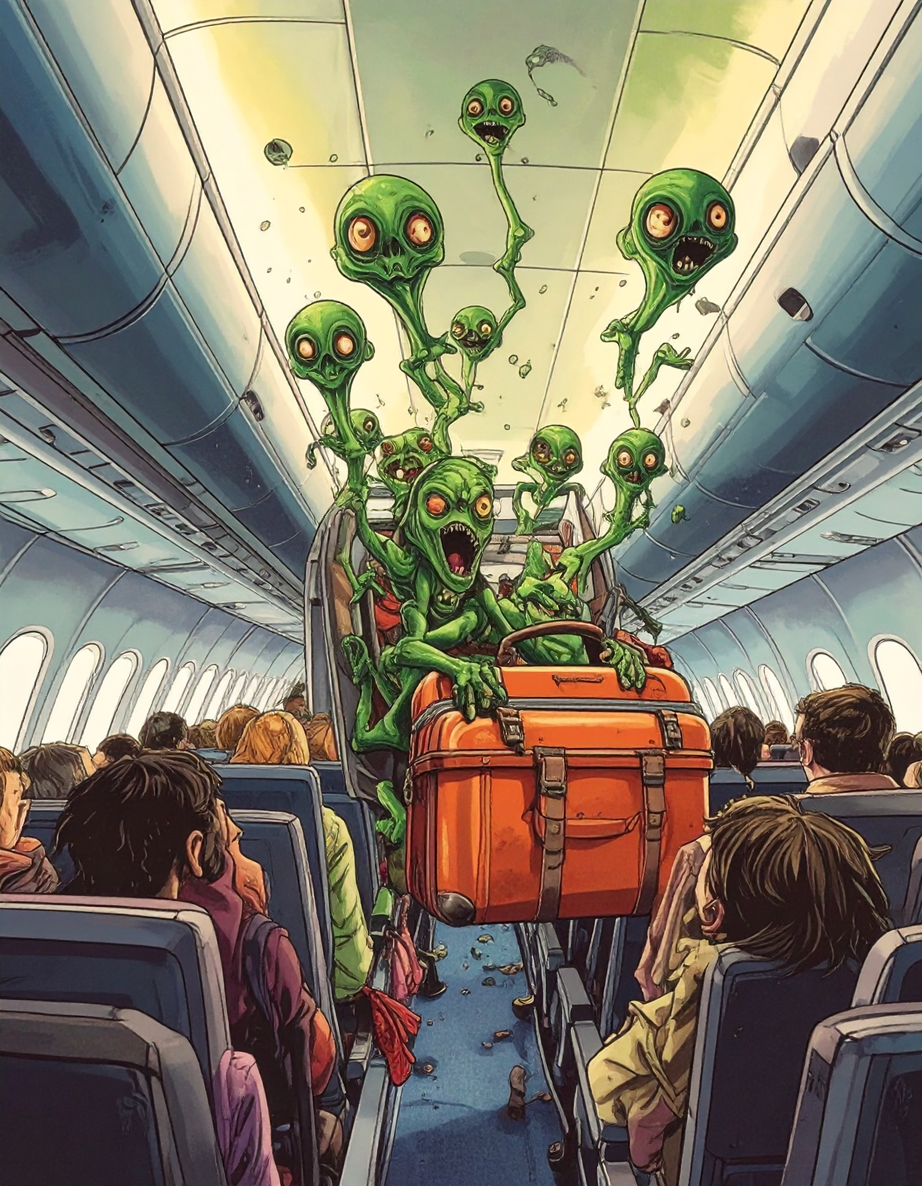 Ancillary Aliens attacking