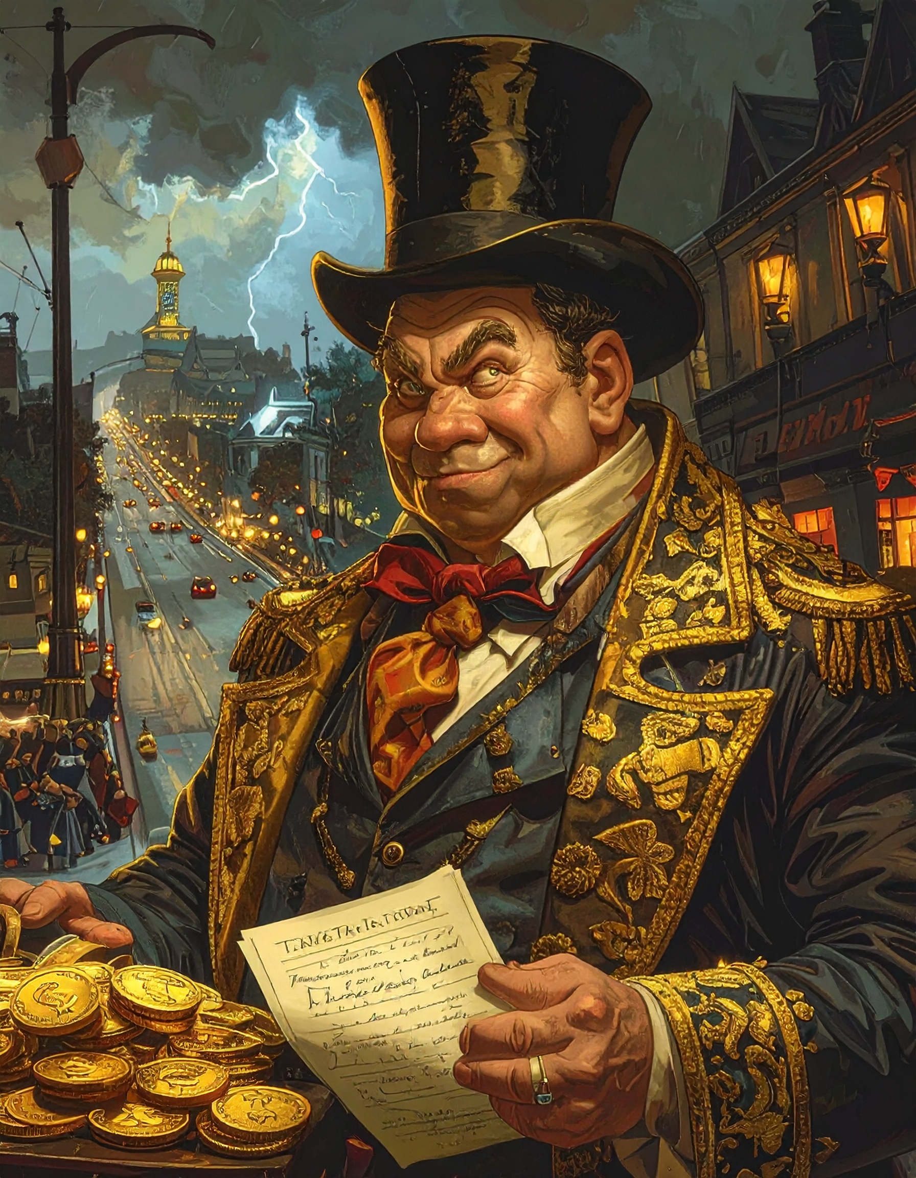 Tollitician attacking